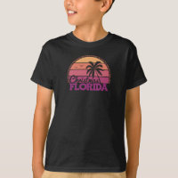 Christmas Florida Retro Sunset Local Pride Logo St