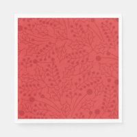 Christmas Flourish Christmas Art Holly Leaf Print 