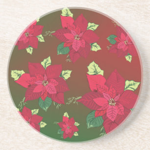 Christmas flowers Coasters