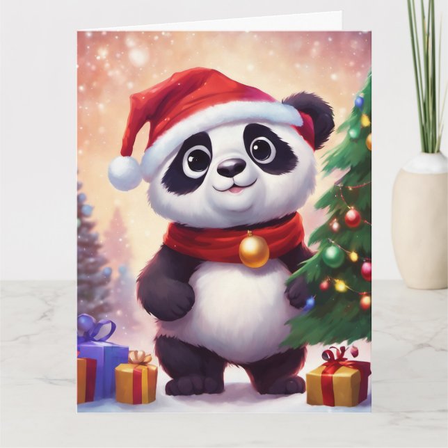 Christmas Folded Greeting Card (Front)