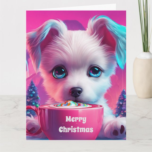 Christmas Folded Greeting Card (Front)