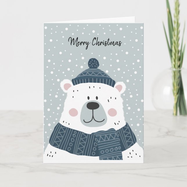 Christmas Folded Greeting Card (Front)
