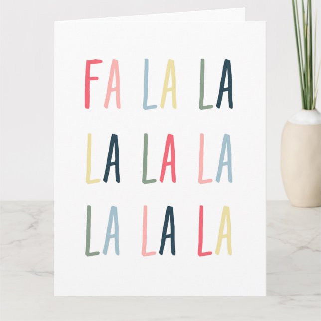 Christmas Folded Greeting Card (Front)