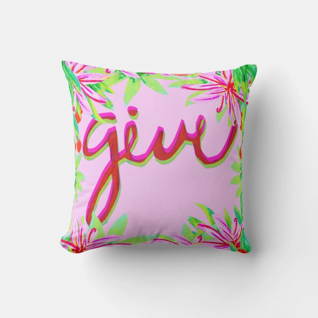 Christmas Foliage - Give Cushion (Front)