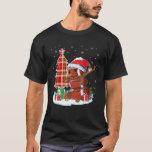 Christmas Football Ball Snowman Dabbing Santa Hat  T-Shirt<br><div class="desc">Christmas Football Ball Snowman Dabbing Santa Hat Xmas Tree</div>