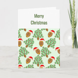 Christmas Football Christmas Card