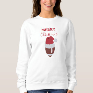 Christmas Football Gridiron Ball Festive Sweatshirt