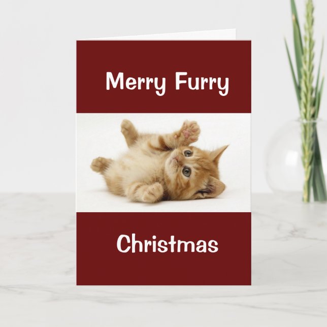 CHRISTMAS FOR DOG/CAT GROOMER/VETERINARIAN/MORE CARD (Front)