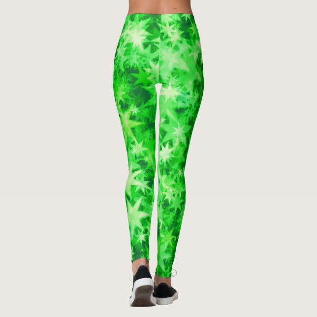 Christmas Forest Glow Leggings (Back)