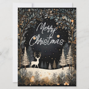 Christmas Forest Holiday Card