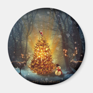 Christmas Forest                                 . Magnet