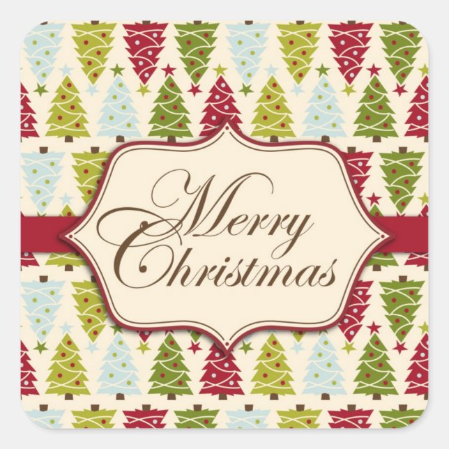 Christmas Forest Sticker 2 (Front)