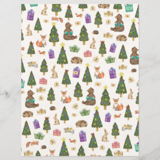 Christmas Forrest Pattern
