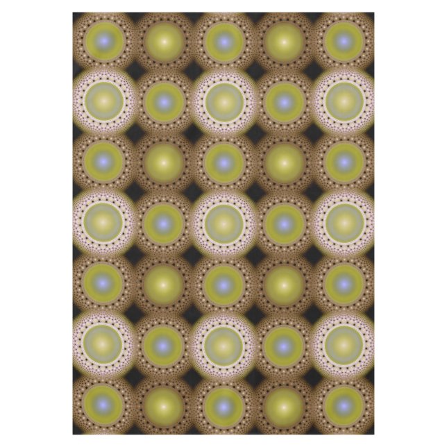 Christmas fractal pattern tablecloth (Front)