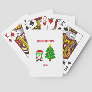Christmas FrankenCheese Playing Cards