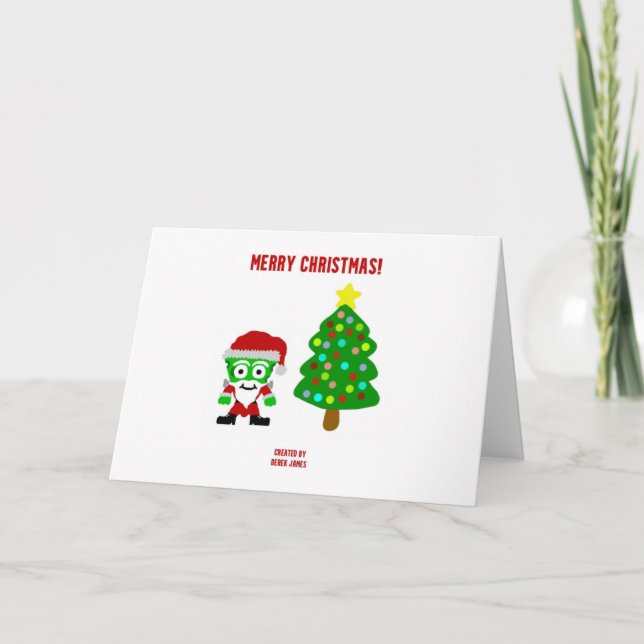 Christmas FrankenCheese Standard Greeting Card (Front)