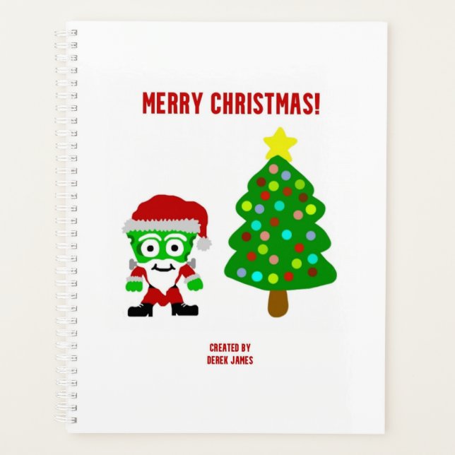 Christmas FrankenCheese Standard Planner (Front)
