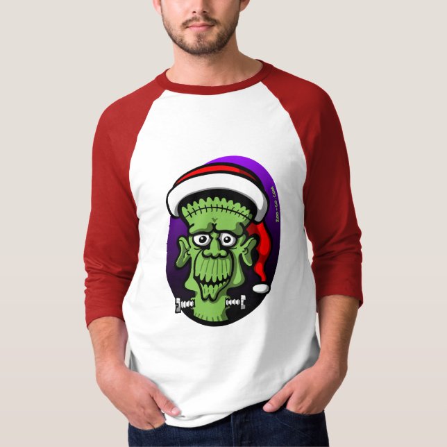 Christmas Frankenstein T-Shirt (Front)