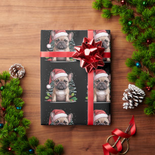 Christmas French Bulldog Lover Dog Mum Funny Wrapping Paper