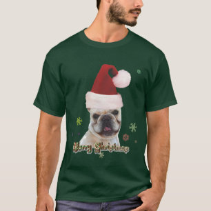 Christmas french bulldog sweatshirt T-Shirt