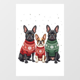 Christmas French Bulldogs Xmas Frenchie Dog 2