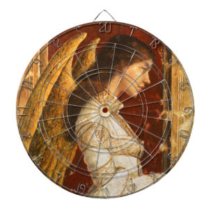Christmas Fresco Angel Dartboard