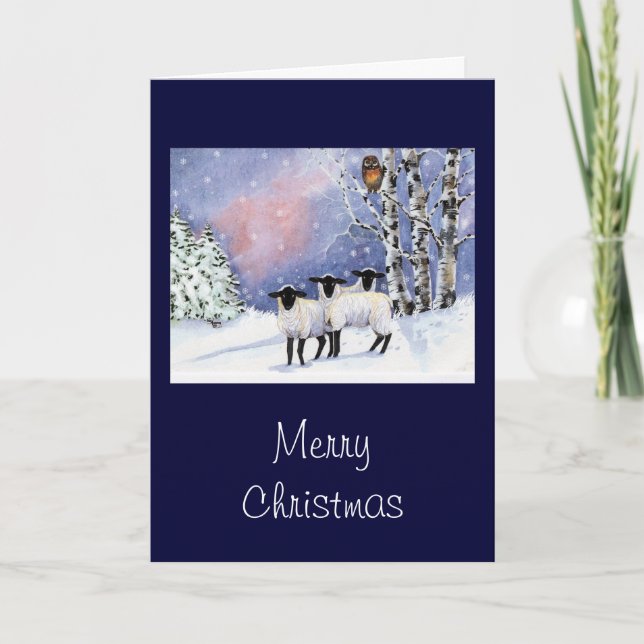 Christmas Friends Holiday Card (Front)