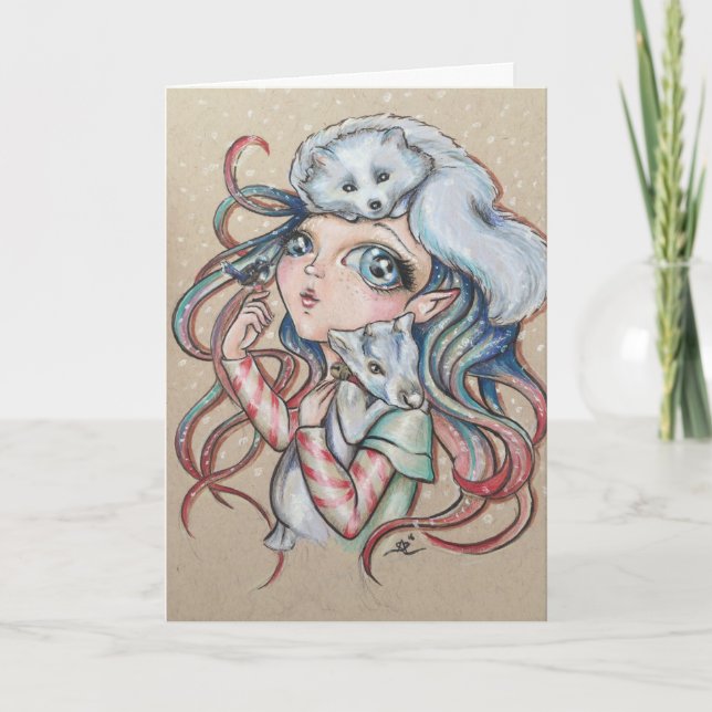 Christmas Friends Holiday Card (Front)