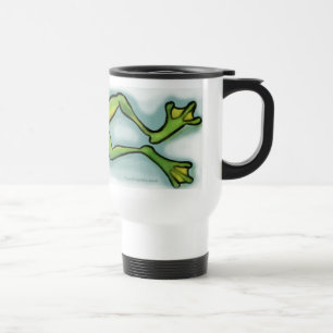 Christmas Frog Travel Mug