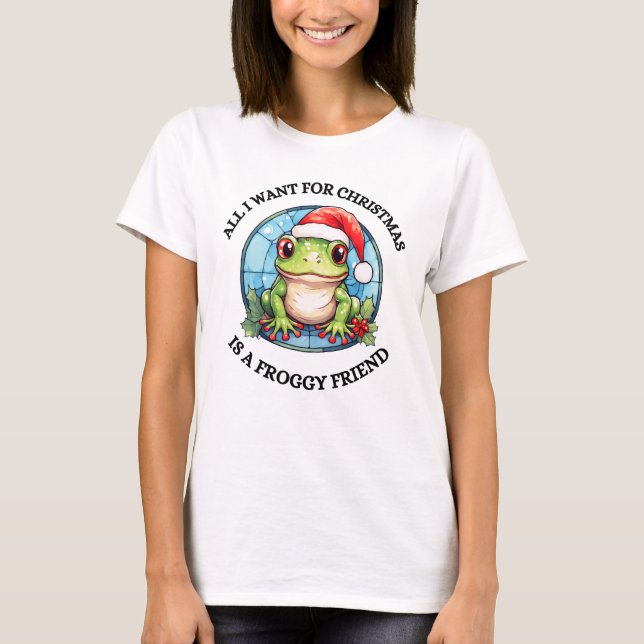 Christmas Froggy T-Shirt (Front)