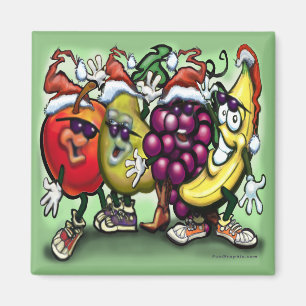 Christmas Fruit Magnet