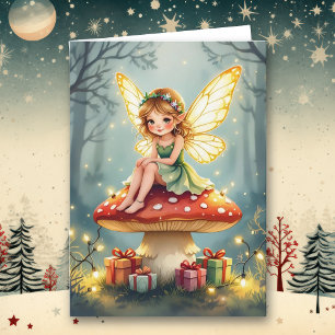 Christmas full of Whimsy and Wonder Holiday Poem Card