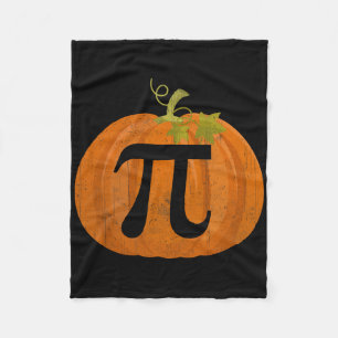 Christmas - Fun Math Geeks Math Pumpkin Pie  Fleece Blanket