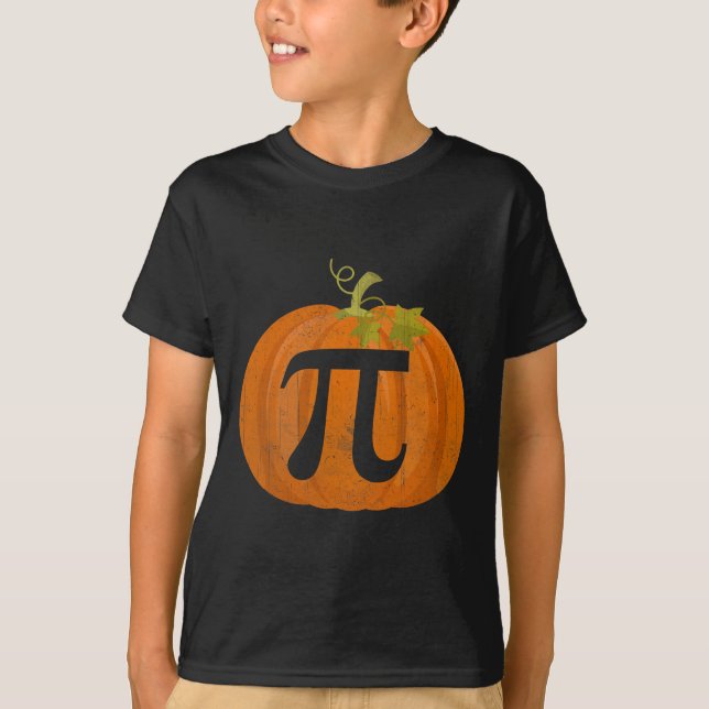 Christmas - Fun Math Geeks Math Pumpkin Pie  T-Shirt (Front)