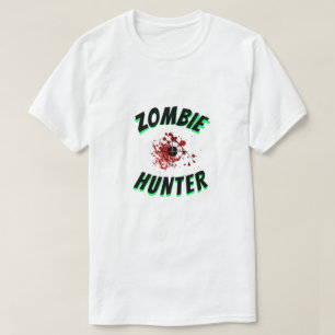 Christmas Funny Novelty ZOMBIE HUNTER Style  T-Shirt