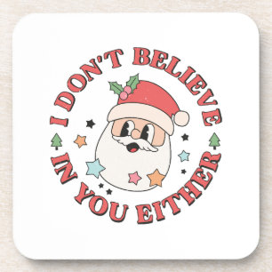 Christmas Funny Santa Coaster