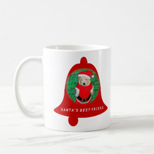 Christmas Funny Santa Puppy Shirts & Gifts Coffee Mug