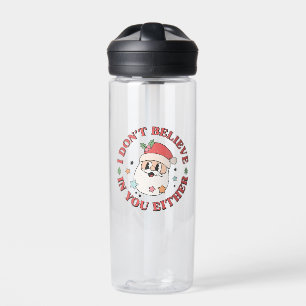 Christmas Funny Santa  Water Bottle
