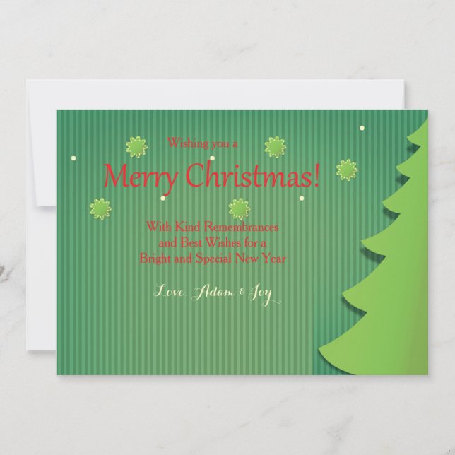 Christmas Gaiety Holiday Card (Front)