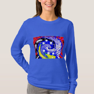Christmas galaxy map festive season T-Shirt