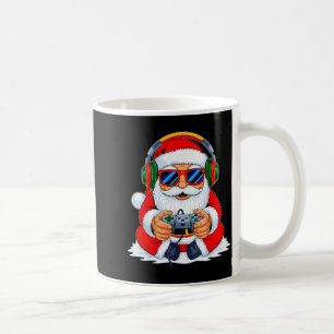 Christmas Gamer Boys Video Game Funny Santa Xmas S Coffee Mug
