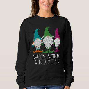 Christmas Garden Gnome Gnomie Beard Hat Sock Shoe Sweatshirt