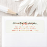 CHRISTMAS GARLAND Address Label<br><div class="desc">CHRISTMAS GARLAND Return Address Label</div>