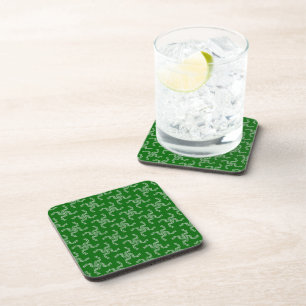 Christmas Garland Green, Christmas Decoration Coaster