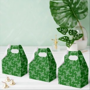 Christmas Garland Green, Christmas Decoration Favour Box