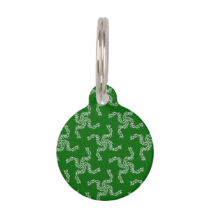 Christmas Garland Green, Christmas Decoration Pet Tag