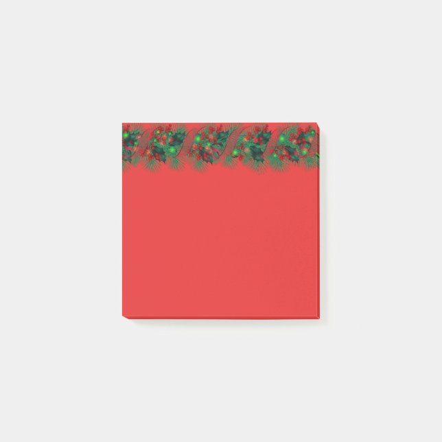 Christmas Garland Post-it-Notes Post-it Notes (Front)