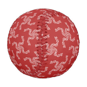 Christmas Garland Red, Christmas Decoration, Xmas Baseball