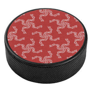 Christmas Garland Red, Christmas Decoration, Xmas Hockey Puck