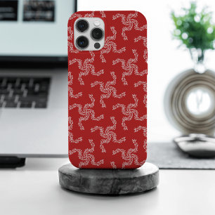 Christmas Garland Red, Christmas Decoration, Xmas iPhone 15 Pro Max Case